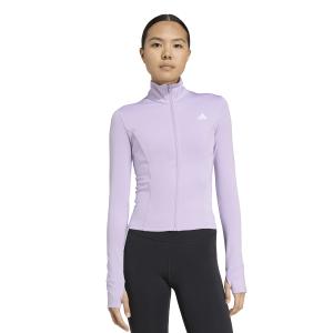 Casaco de fato de treino para desporto feminino adidas Workout Essentials Shine image-1