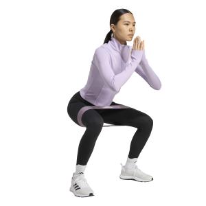 Casaco de fato de treino para desporto feminino adidas Workout Essentials Shine image-4