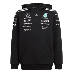 Sweatshirt med hætte til børn adidas Mercedes - AMG Petronas Formula One Team