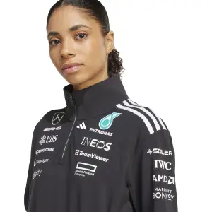 Mercedes AMG Damen Sweatshirt mit 1/4 Reißverschluss Petronas Formula One Team image-5