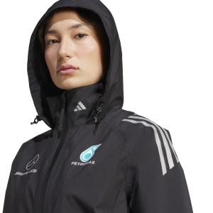 Women's hooded waterproof jacket adidas Mercedes - AMG Petronas Formula One Team Mechanics image-5