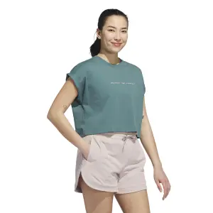 Camiseta de tirantes para mujer adidas Beyond image-3