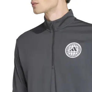 Sudadera 1/4 cremallera adidas Power Graphic image-4