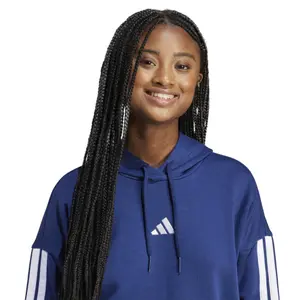 Sweatshirt à capuche polaire femme adidas Essentials 3-Stripes image-4