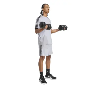 Pantalones cortos de piqué adidas Train Essentials 3-Stripes image-3