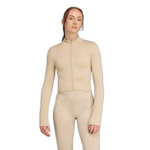 jx3914-giacca-da-allenamento-cropped-con-zip-donna-adidas-essentials-through-beige