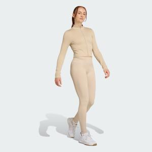 Veste d'entraînement crop zippé femme adidas Essentials Through image-2