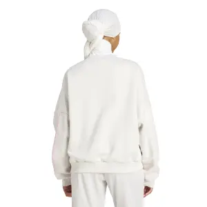 Fleece sweatshirt med 3 ränder dam adidas Tiro image-3