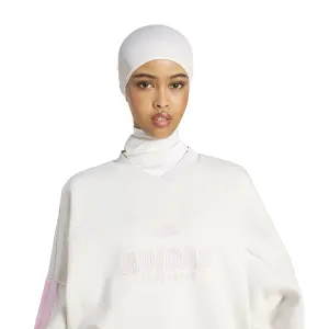Fleece sweatshirt med 3 ränder dam adidas Tiro image-4