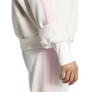 Fleece sweatshirt med 3 ränder dam adidas Tiro image-5
