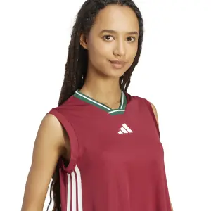 Vestido camiseta largo mujer adidas Tiro 3-Stripes image-4