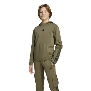 Sweatshirt med hætte til børn adidas Utility image-1