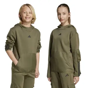 Sweatshirt med hætte til børn adidas Utility image-3