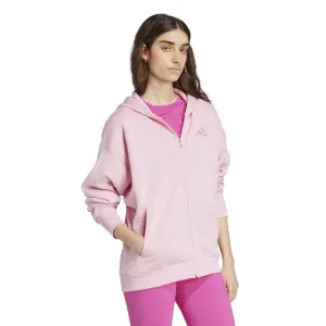 Women's full zip fleece hoodie adidas All SZN image-2