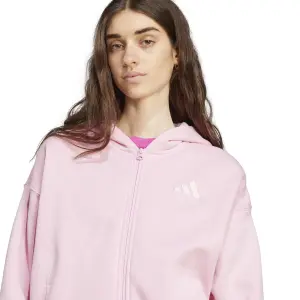 Women's full zip fleece hoodie adidas All SZN image-4