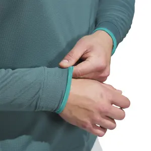 Sweat de treino de mangas longas com zip de 1/4 adidas UPF image-6