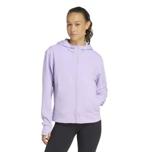 Sweatshirt med dragkedja för kvinnor adidas image-1
