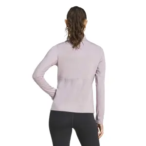 Sweatshirt med 1/4 dragkedja för kvinnor adidas Hyperglam image-3