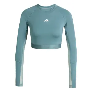 Långärmad T-shirt för kvinnor adidas Hyperglam image-0