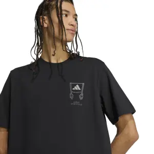 Camiseta holgada adidas Stadium Crowd Graphic image-4