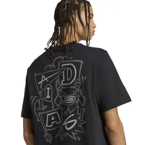 Camiseta holgada adidas Stadium Crowd Graphic image-5