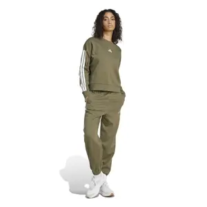 Felpa in pile da donna adidas Essentials 3-Stripes image-2
