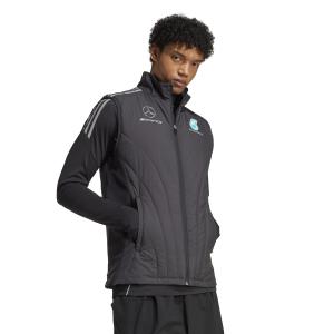 Casaco de fato de treino sem mangas adidas Mercedes MC image-3