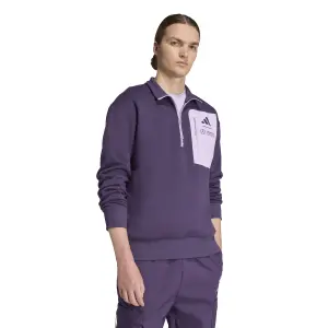Mercedes AMG 1/2 Zip Fleece Petronas Formula One Team Premium image-3