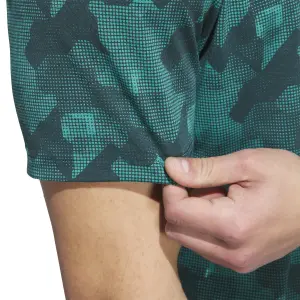 Printed polo shirt adidas Go-To image-4