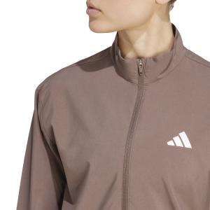 Dames sweatshirt adidas Workout Essentials Woven 3 stripes image-4