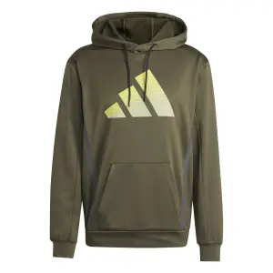 Sweatshirt med huva och stor logotyp adidas Game & Go image-0