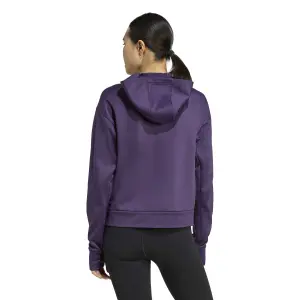 Huvtröja med full dragkedja för damer adidas Game & Go image-3