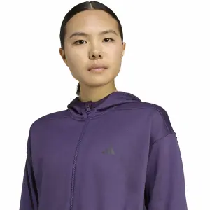 Huvtröja med full dragkedja för damer adidas Game & Go image-5
