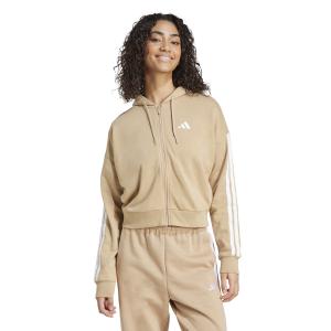 Sweatshirt à capuche full zip femme adidas Essentials 3 stripes image-1