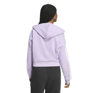 Women's full zip hoodie adidas Essentials 3 stripes image-4
