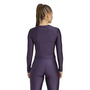 Långärmad tröja för kvinnor adidas Workout Essentials Shine image-2