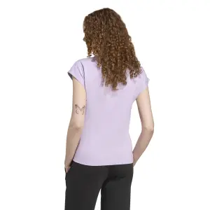 T-shirt damski liniowy adidas Essentials image-4