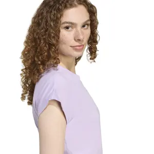 T-shirt damski liniowy adidas Essentials image-6