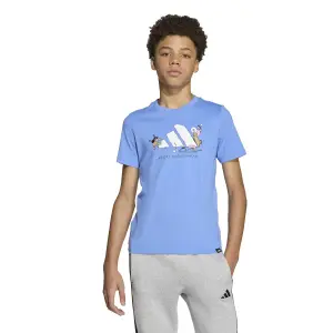 Children's graphic T-shirt adidas image-1