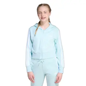 Sudadera con capucha de cremallera completa para niña adidas Essentials image-1