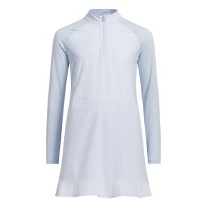 Mädchen Kleid mit 1/4 Reißverschluss adidas Frill image-1