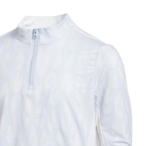 Langarm-Polo für Mädchen adidas image-2