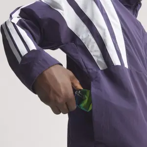  ストライプジャケット ダークパープル Sweat jacket adidas Adizero NYC | Handball-Store