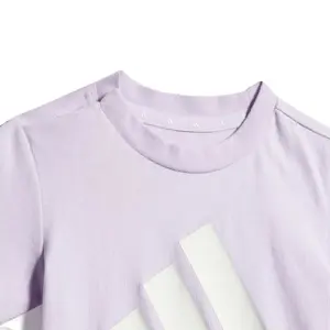 Ensemble t-shirt et pantalon bébé fille adidas Essentials image-4