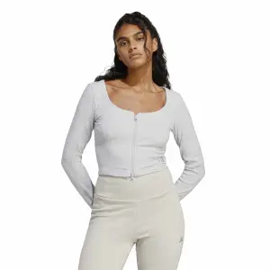 Cardigan da donna adidas Seasonal Essentials Rib image-2