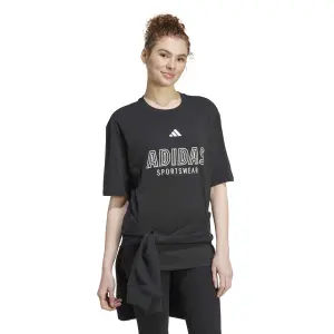 Camiseta de mujer adidas House of Tiro Linear Graphic image-2