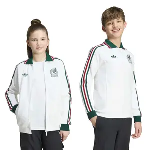 Kurtka dresowa zewnętrzna dla dzieci Meksyk OG Anthem Coupe du Monde 2026 image-3