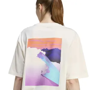 T-shirt da donna adidas Adventure Graphic image-4