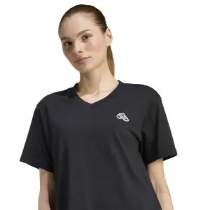 Dames-T-shirt met V-hals adidas Summer Slide image-4