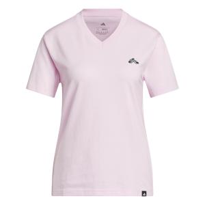 Women's V-neck T-shirt adidas Summer Slide
